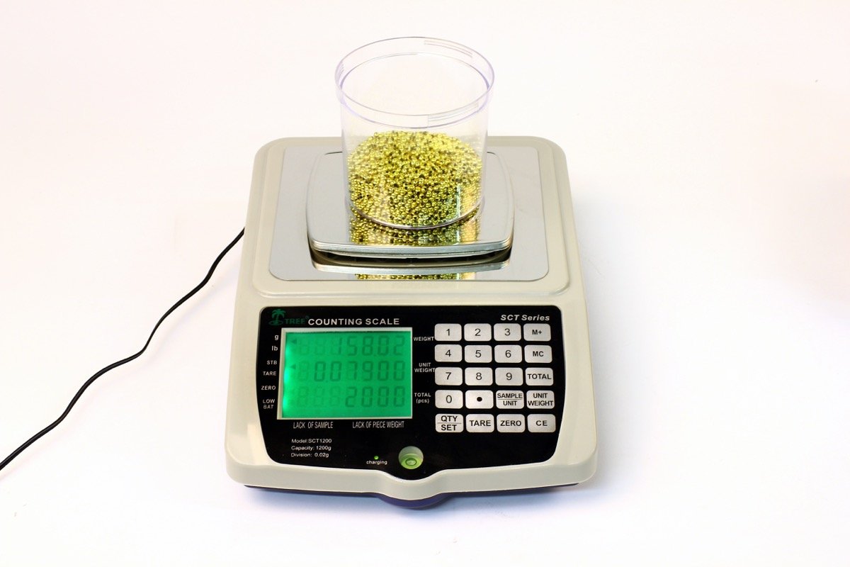 TREE SCT 600 Small Counting Scale, 600 g x 0.01 g