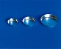 Eagle Thermoplastics D57S-100 Disposable Smooth-Walled Aluminum Weighing Dishes, 57mm Dia x 5/8" D, 1.7 gr., 30ml Capacity, 100/Pk
