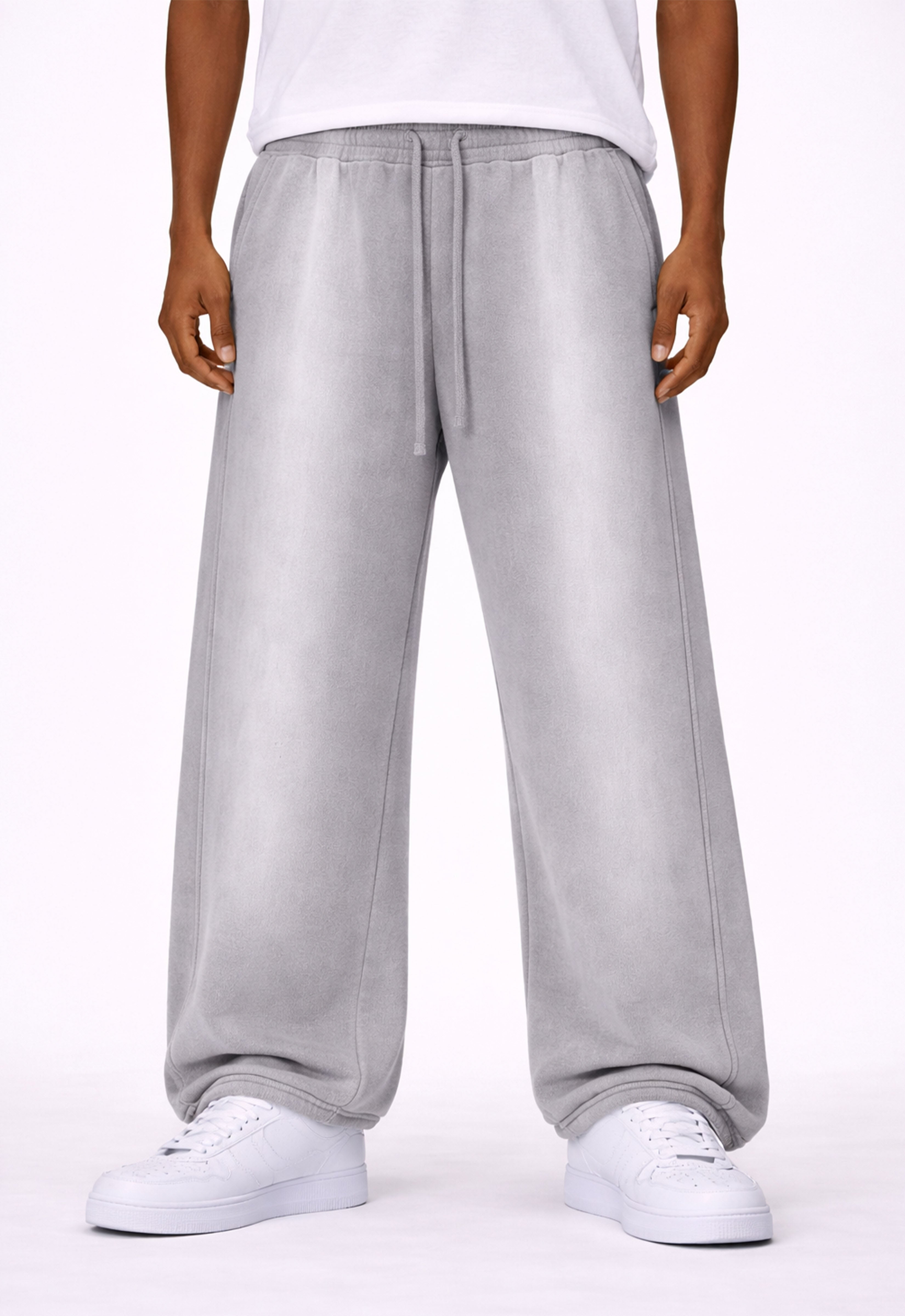 GREY SUNFADE SWEATPANTS