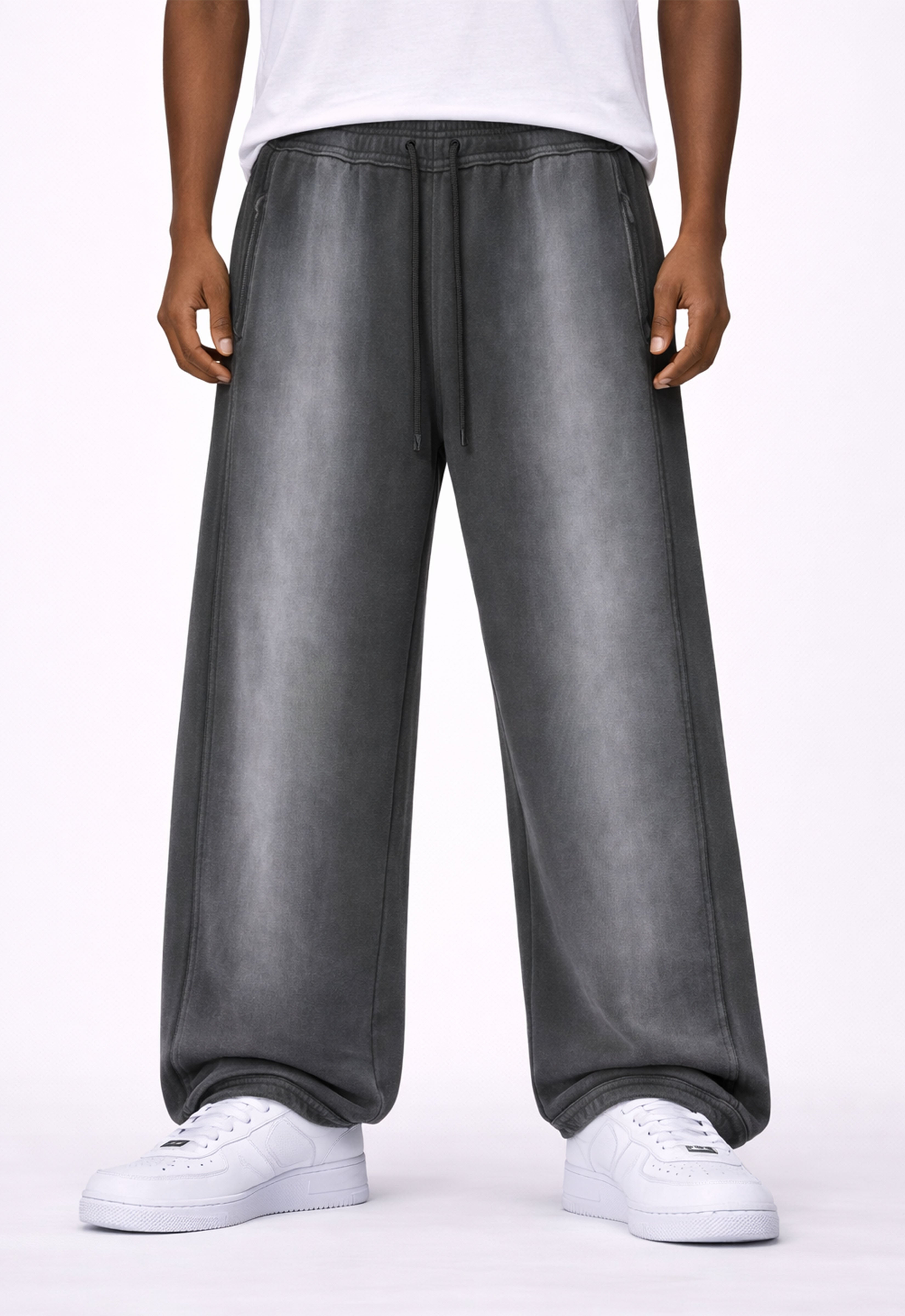 CHARCOAL SUNFADE SWEATPANTS
