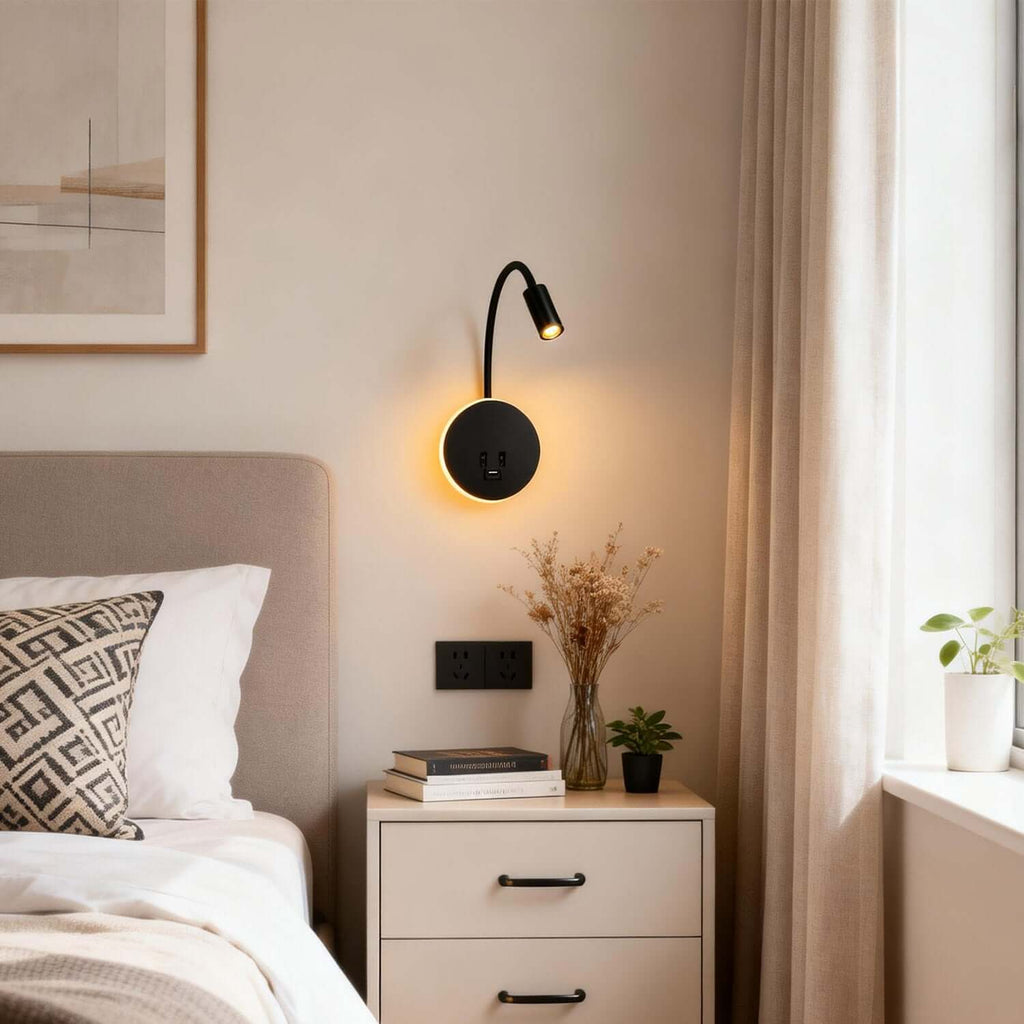 Syklo Round Wall Light