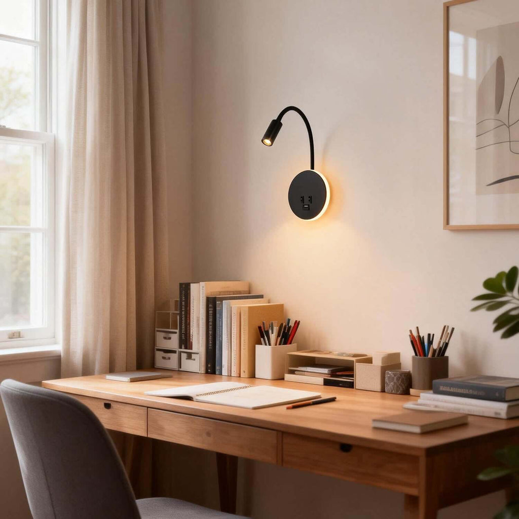 Syklo Round Wall Light