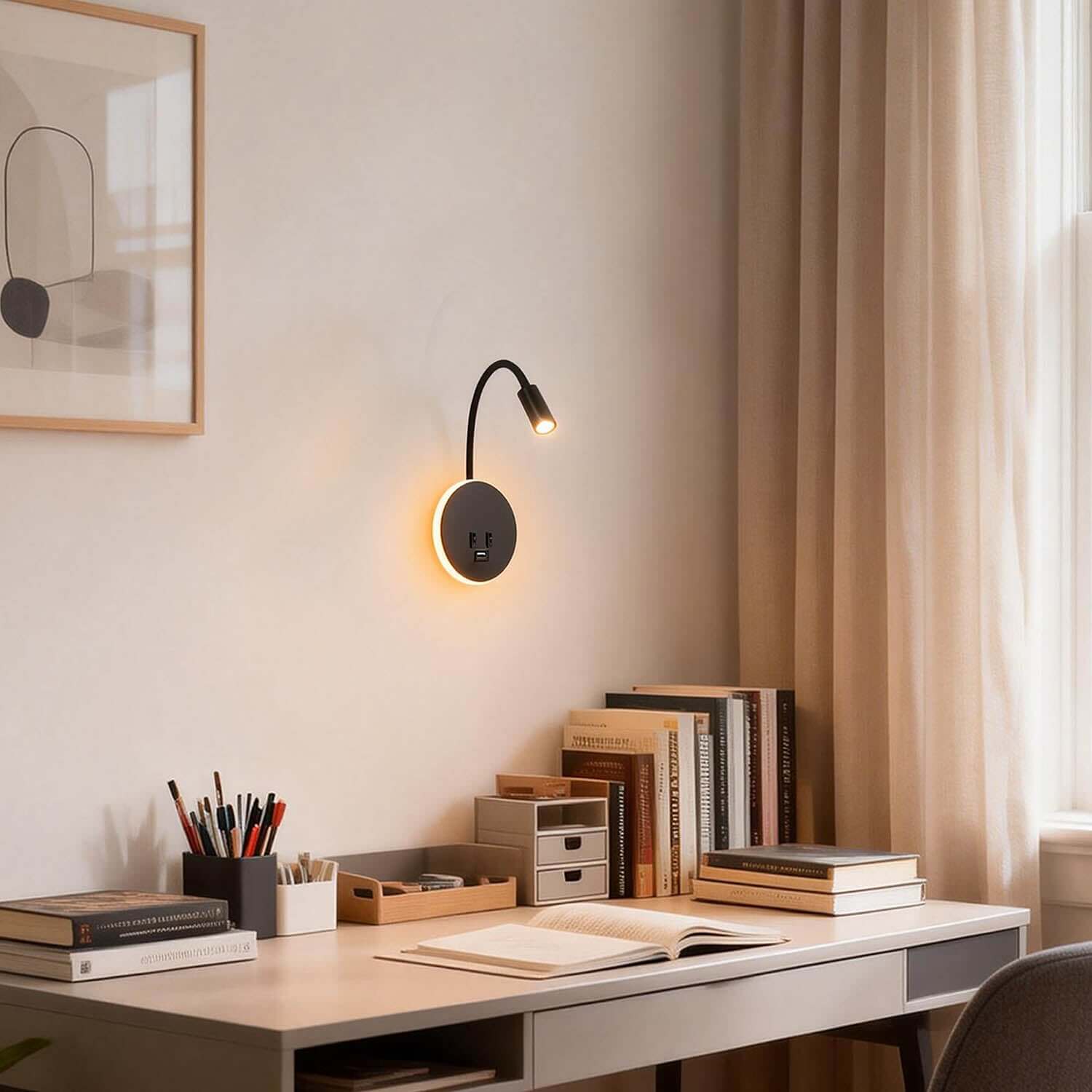 Syklo Round Wall Light