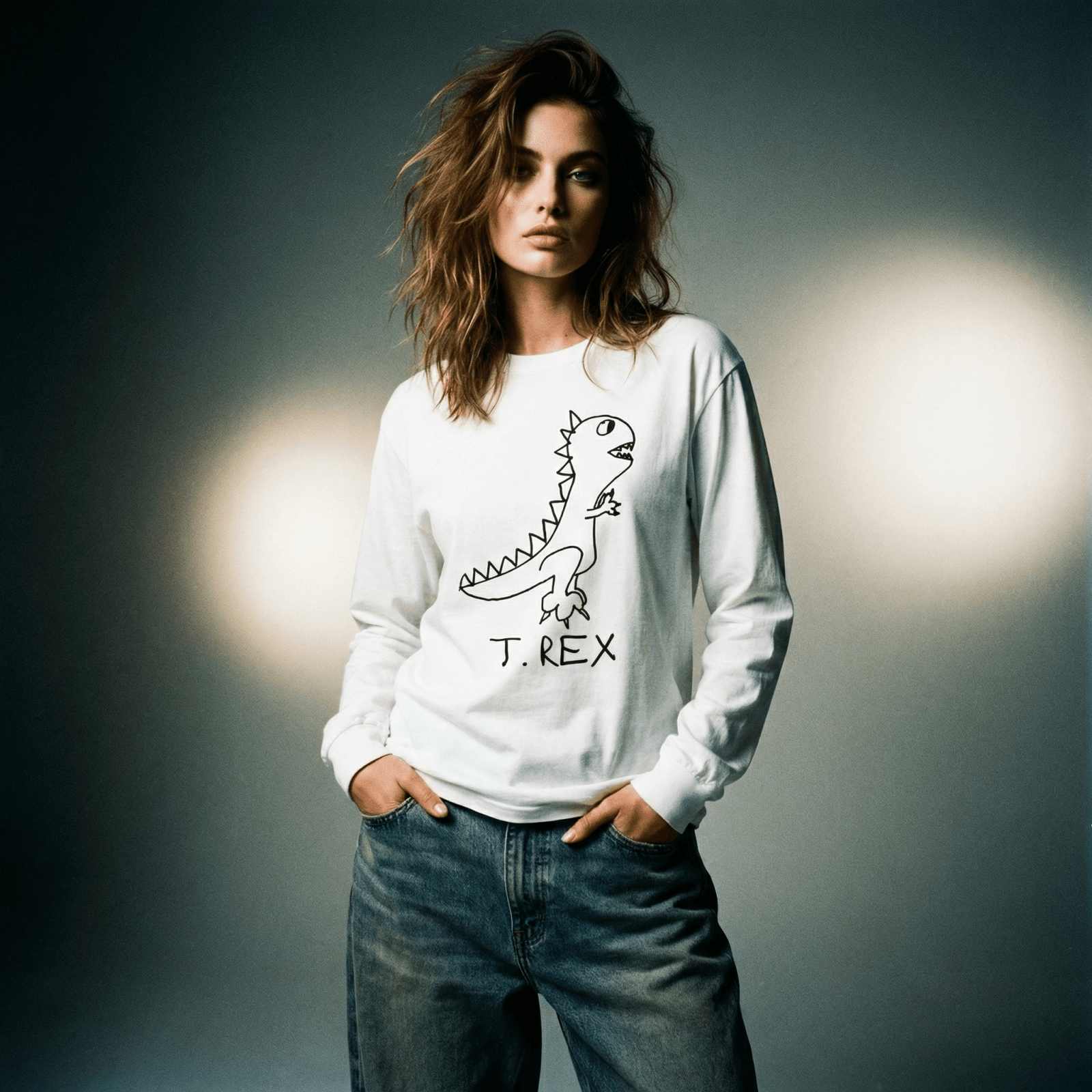 T Rex - Long Sleeve Tee