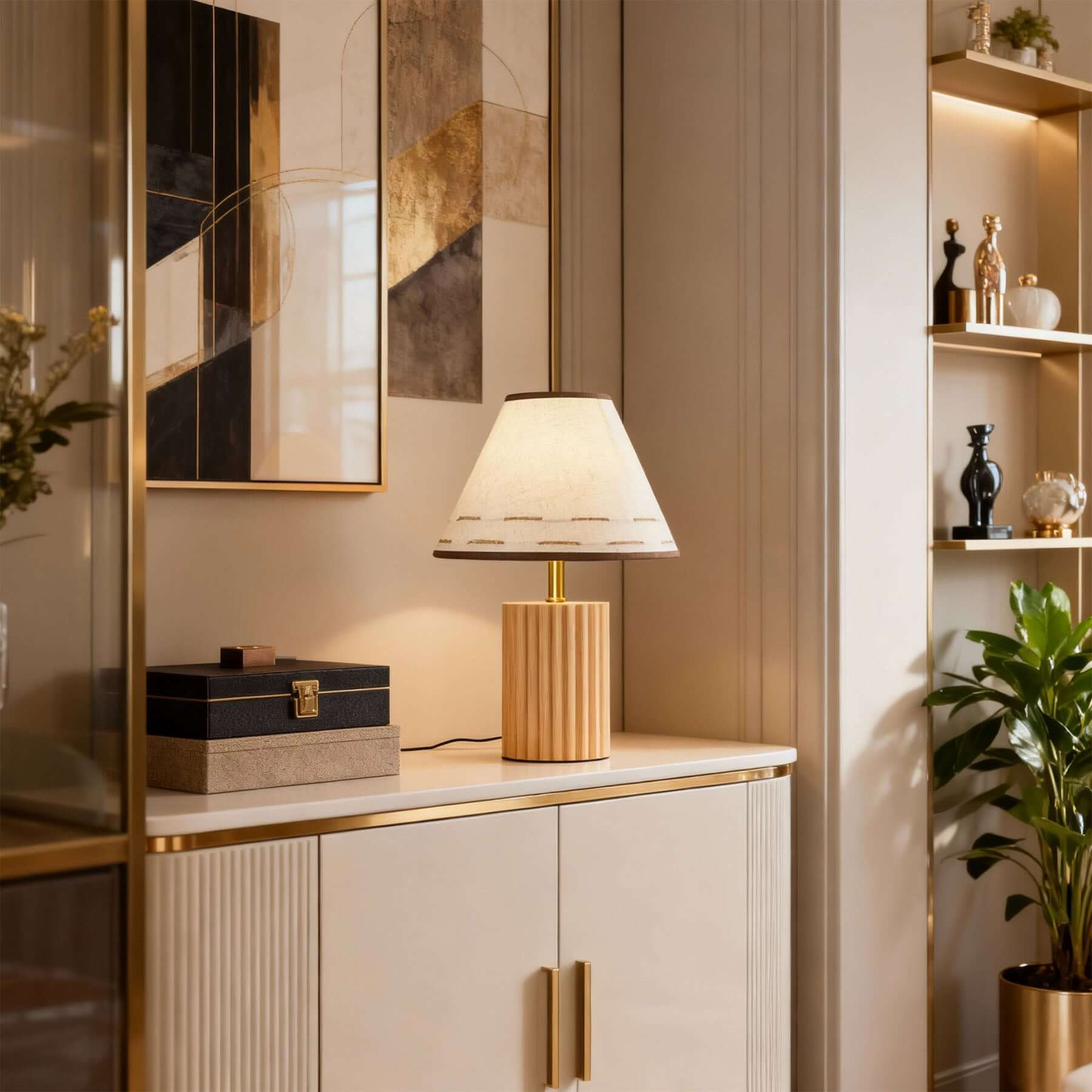 Teyno Fabric Table Lamp