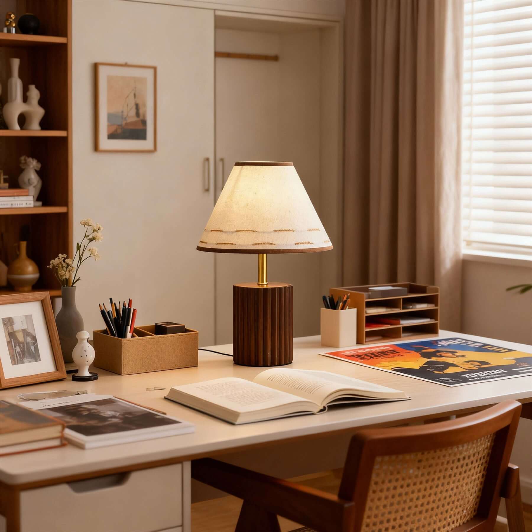 Teyno Fabric Table Lamp