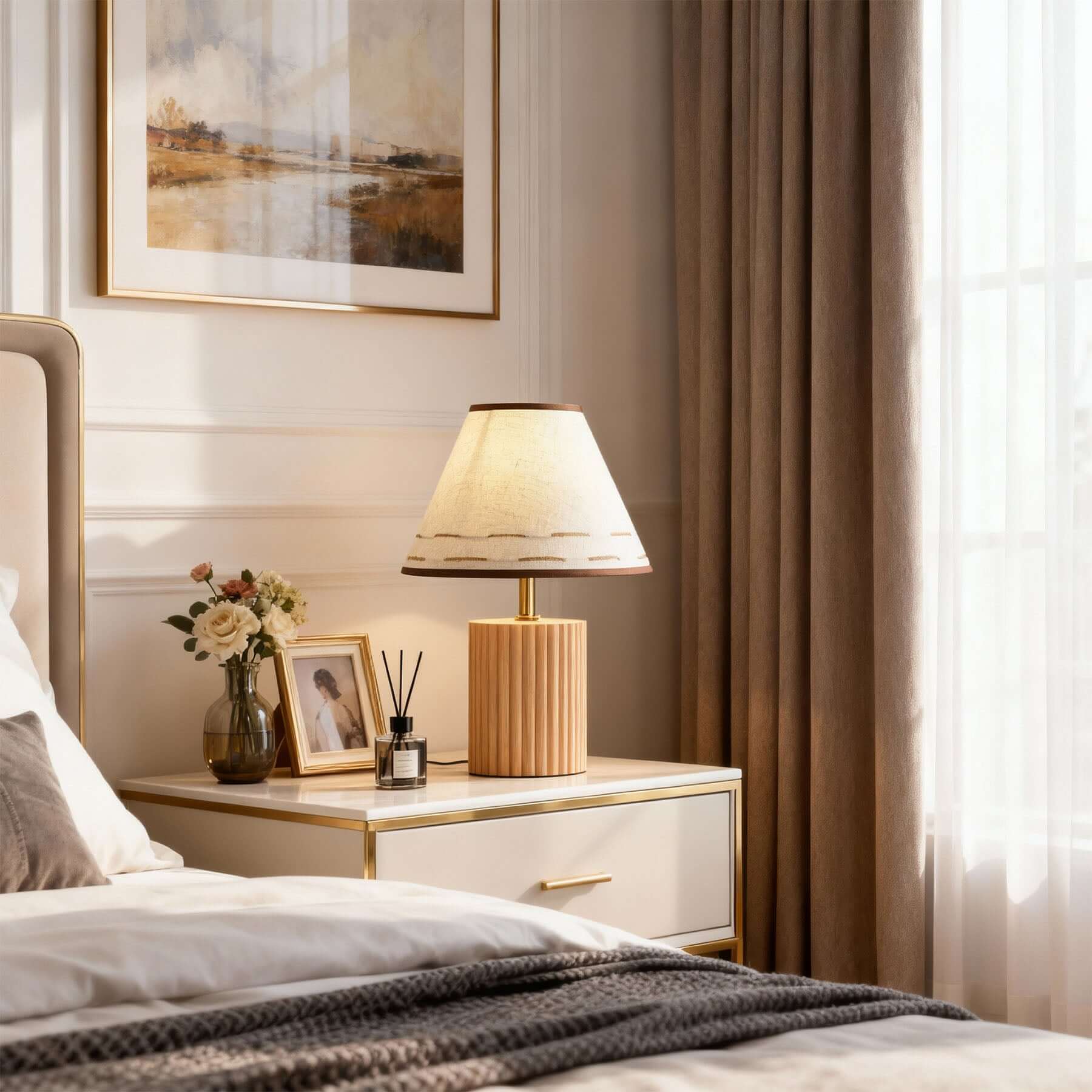 Teyno Fabric Table Lamp