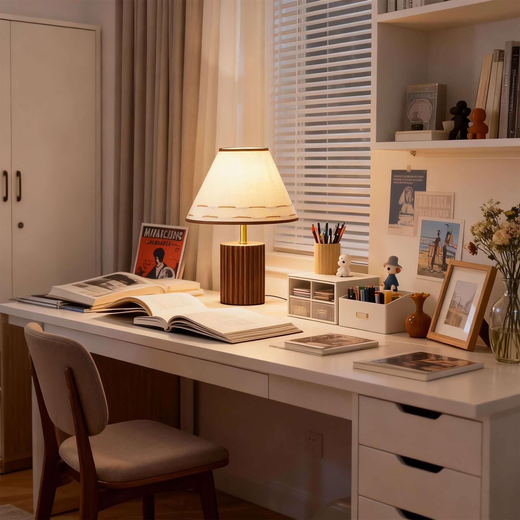 Teyno Fabric Table Lamp