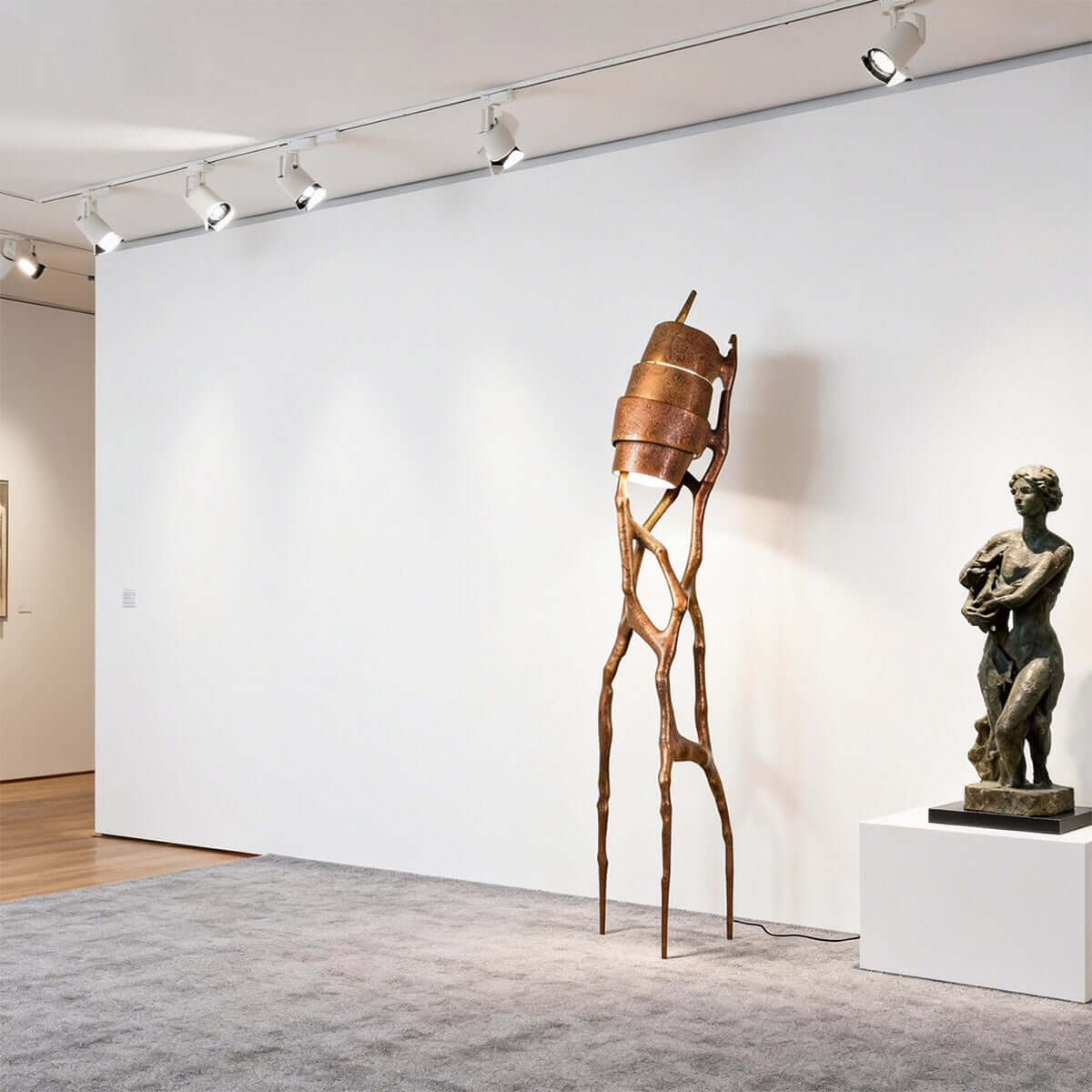 Teyra Sculpture Floor Lamp