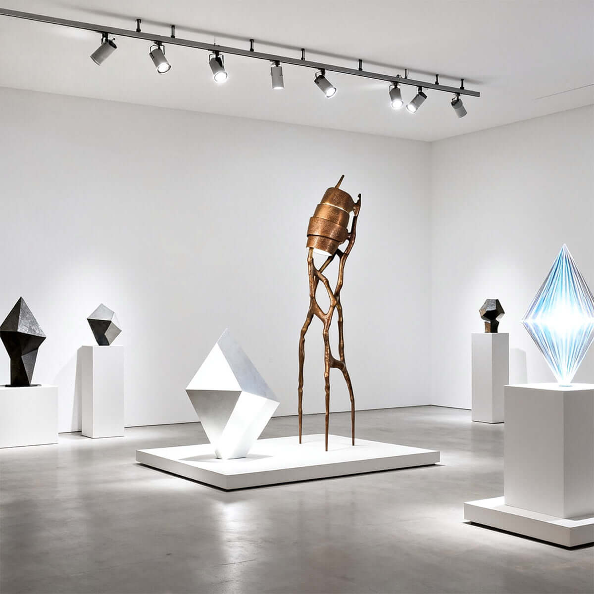 Teyra Sculpture Floor Lamp