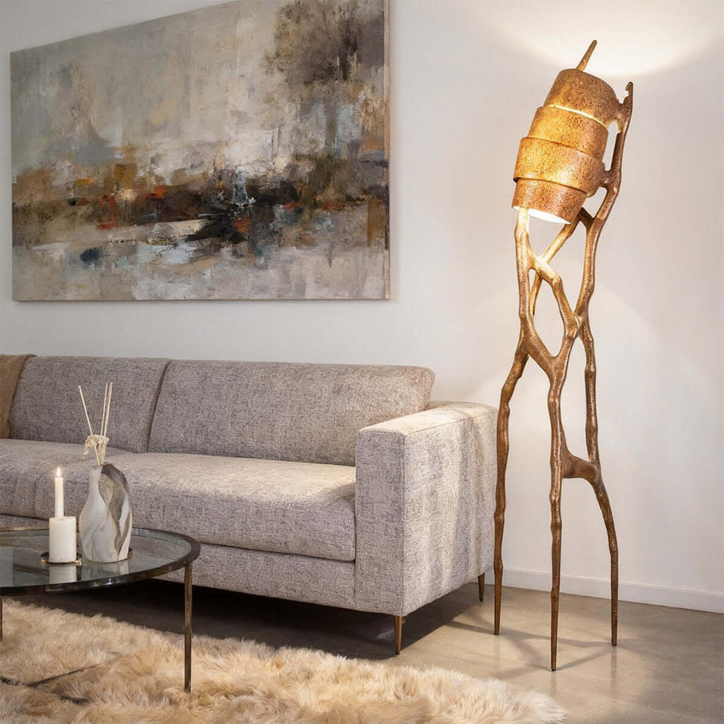 Teyra Sculpture Floor Lamp