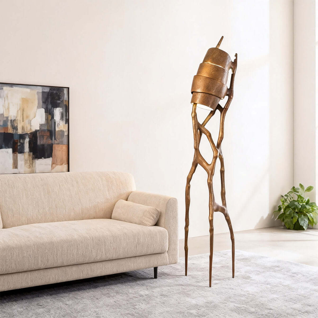Teyra Sculpture Floor Lamp