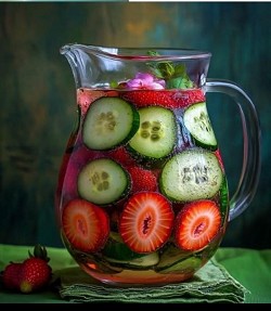 Strawberry Cucumber & Basil