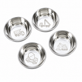 Truck Stainless Steel Kids Bowls — Set of 4 Construction Truck Designs | BPA-Free, Dishwasher Safe | Busy Benny