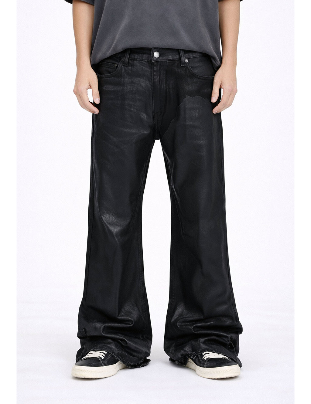 WIDEBOY PATCHWORK WAXED DENIM