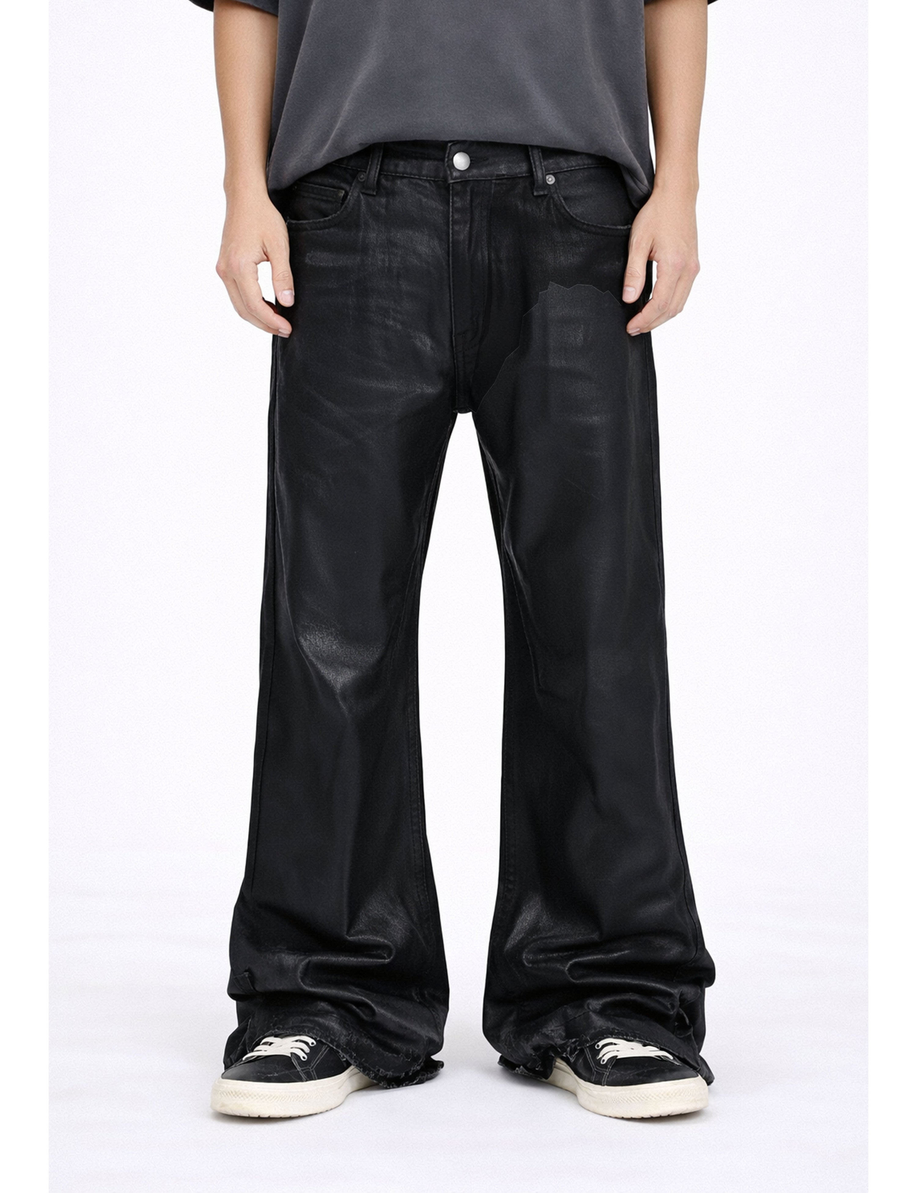 WIDEBOY PATCHWORK WAXED DENIM