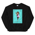 La Trabajadora Social Loteria Card Latina Sweatshirt