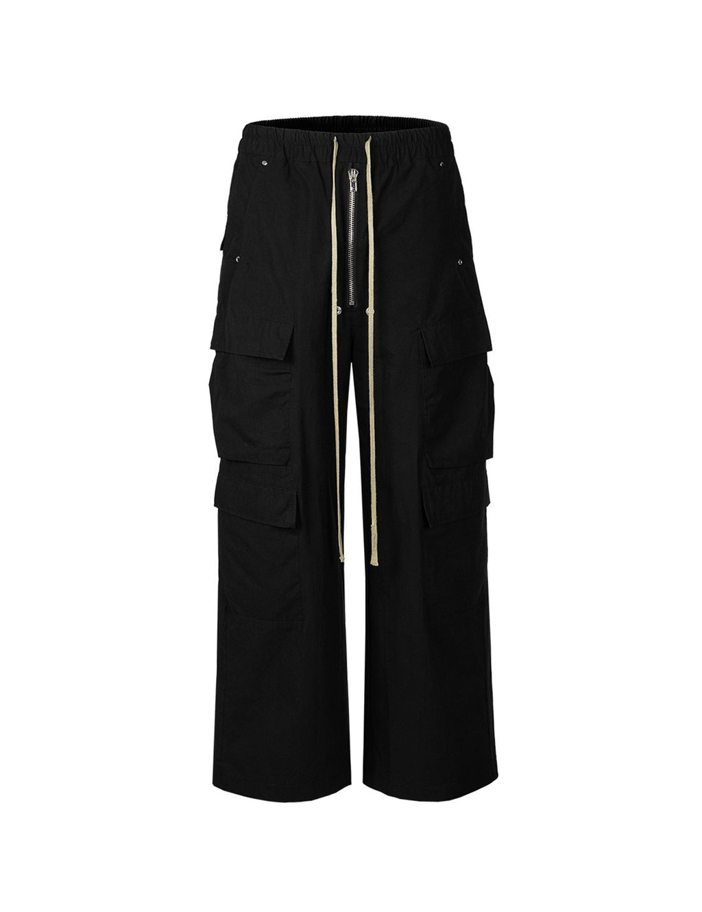 NYLON DRAWSTRING CARGO PANTS