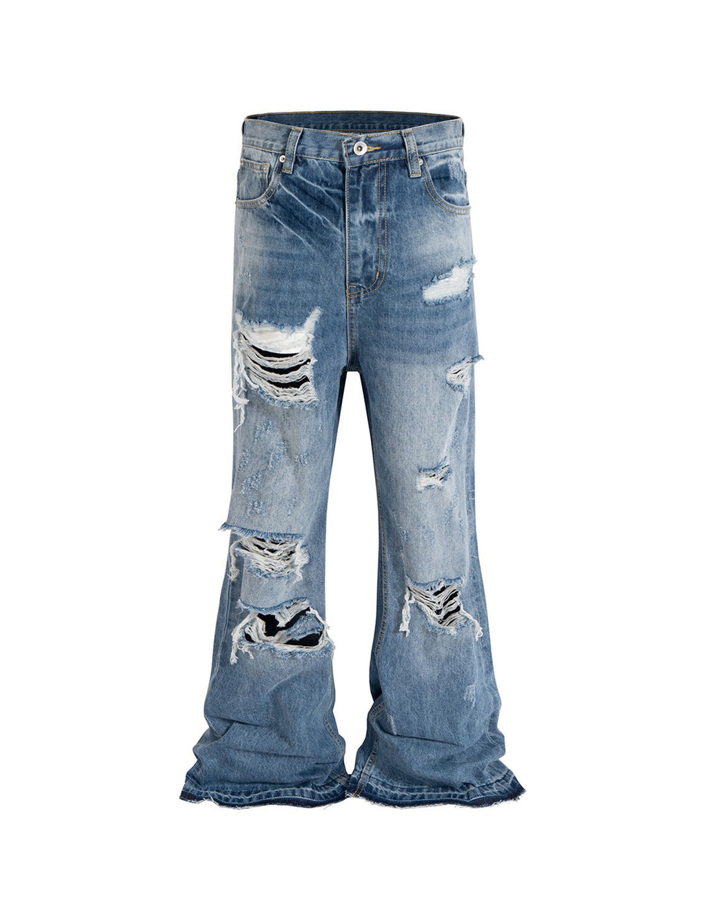 AZUL DESTRUCTION DENIM