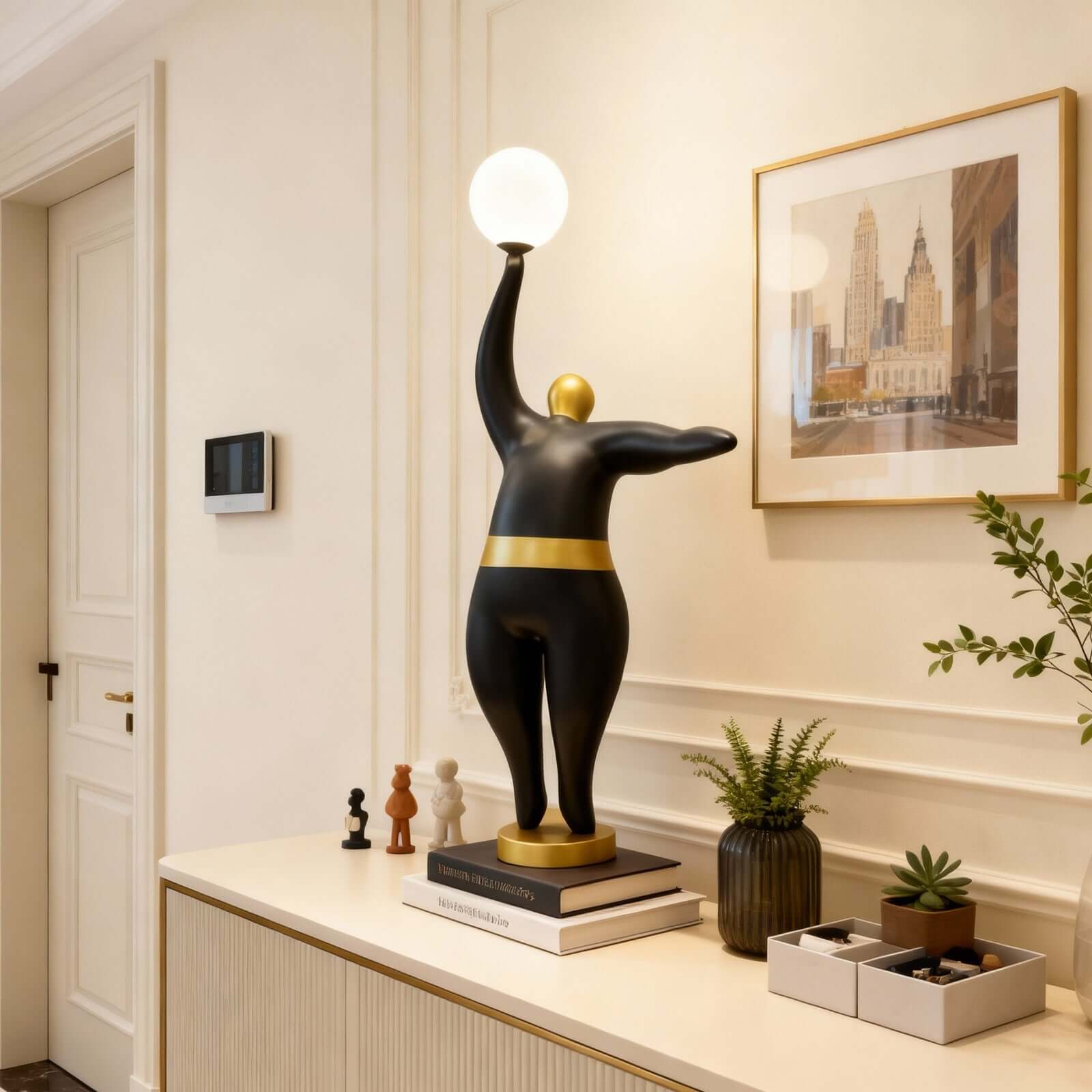 Vornelu Sculpture Table Lamp