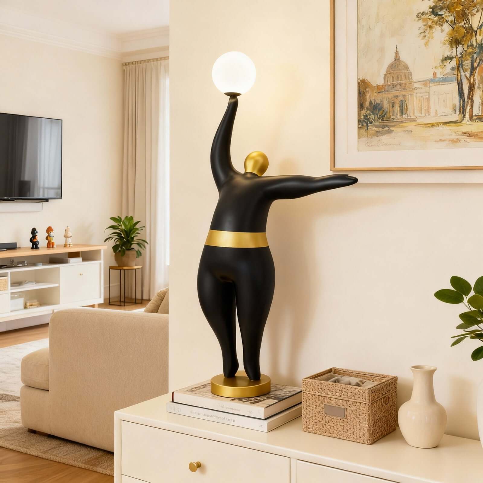 Vornelu Sculpture Table Lamp