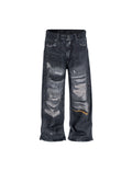 WIDEBOY SUTURE DENIM