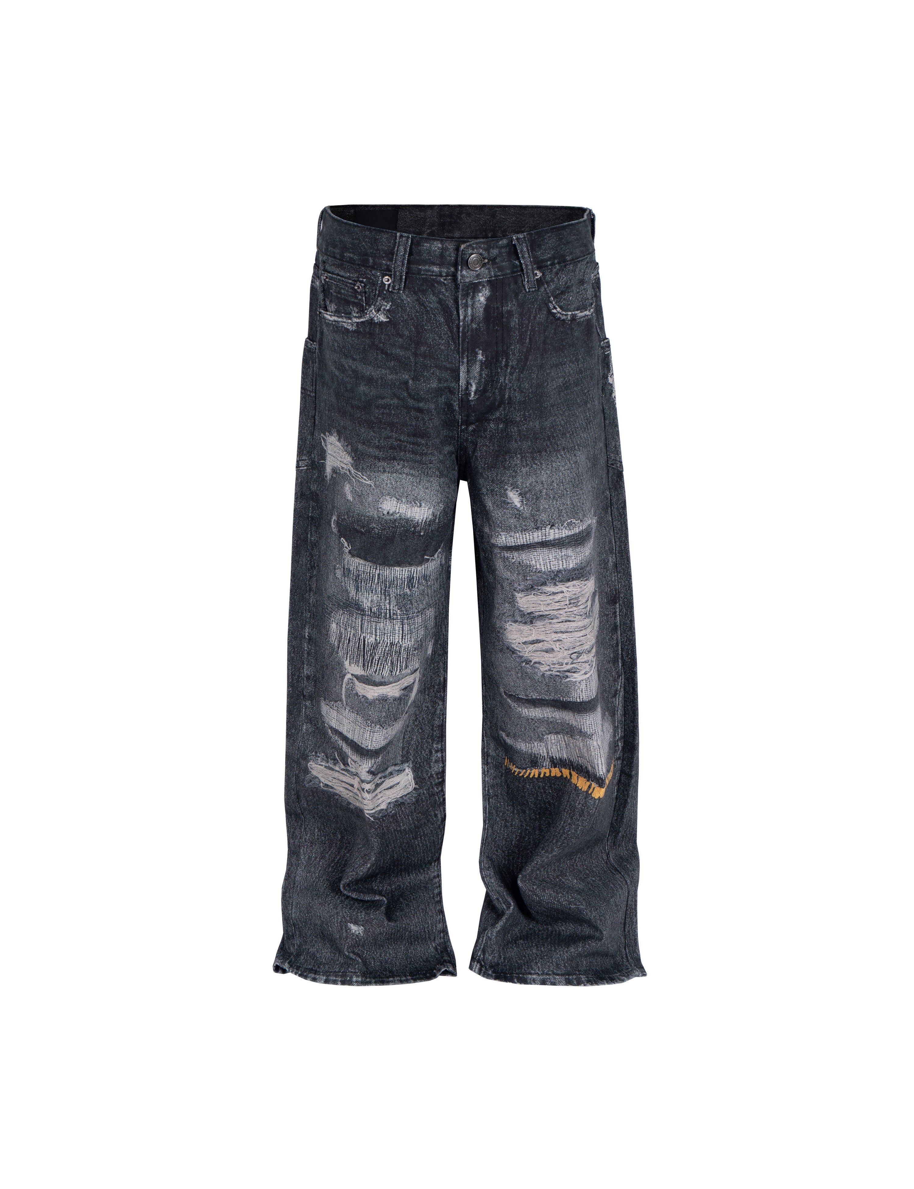 WIDEBOY SUTURE DENIM