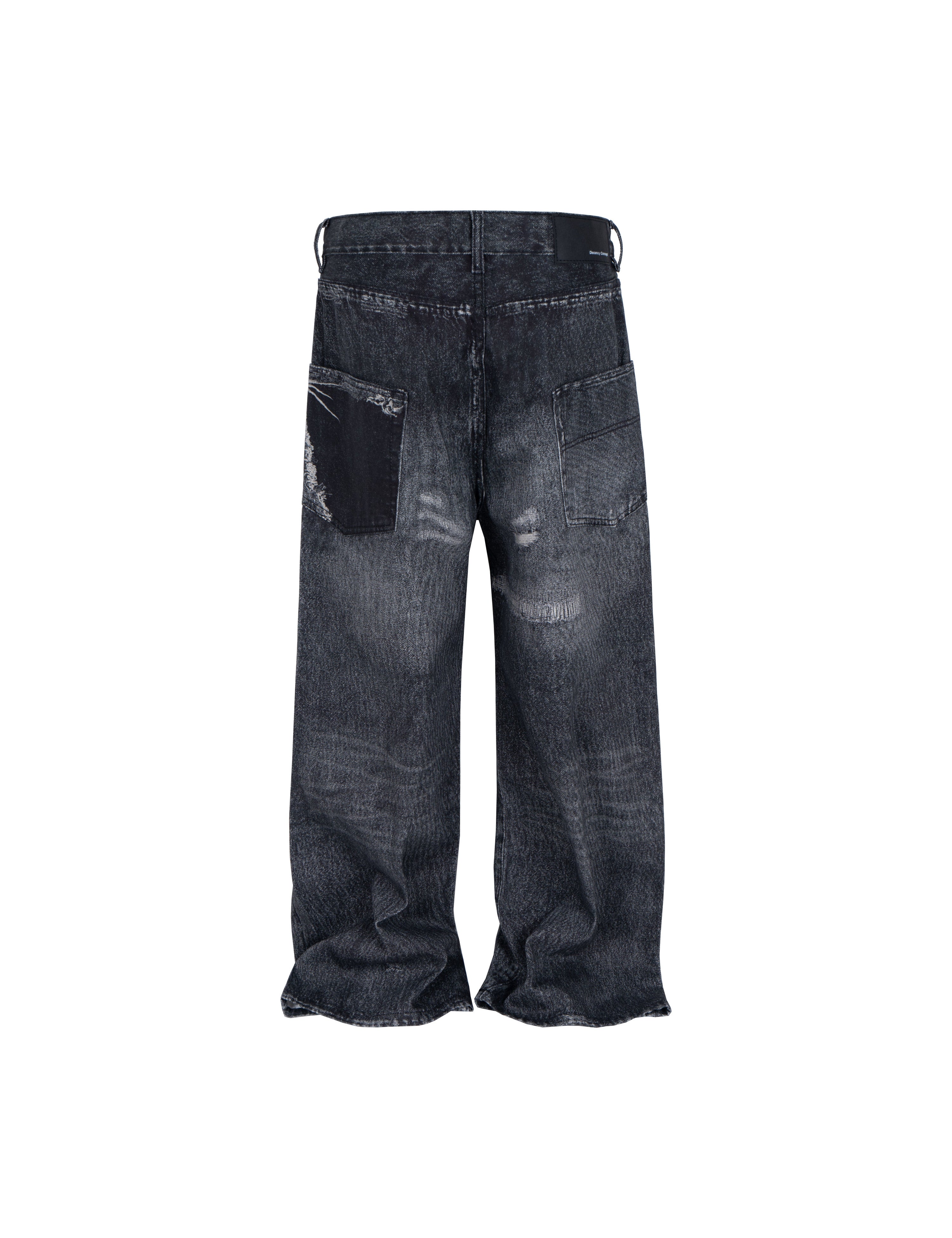 WIDEBOY SUTURE DENIM