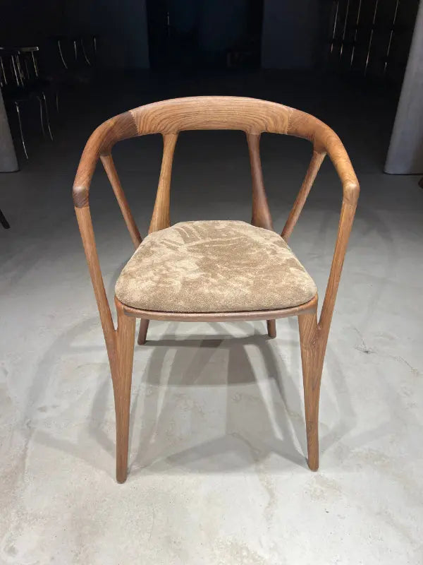 Luxury Premium Solid Walnut Chair - Italian Style