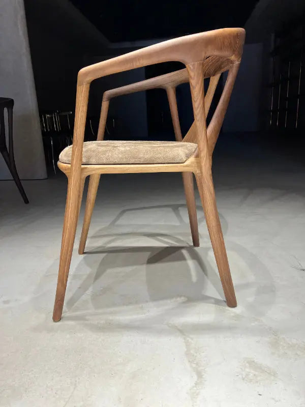 Luxury Premium Solid Walnut Chair - Italian Style