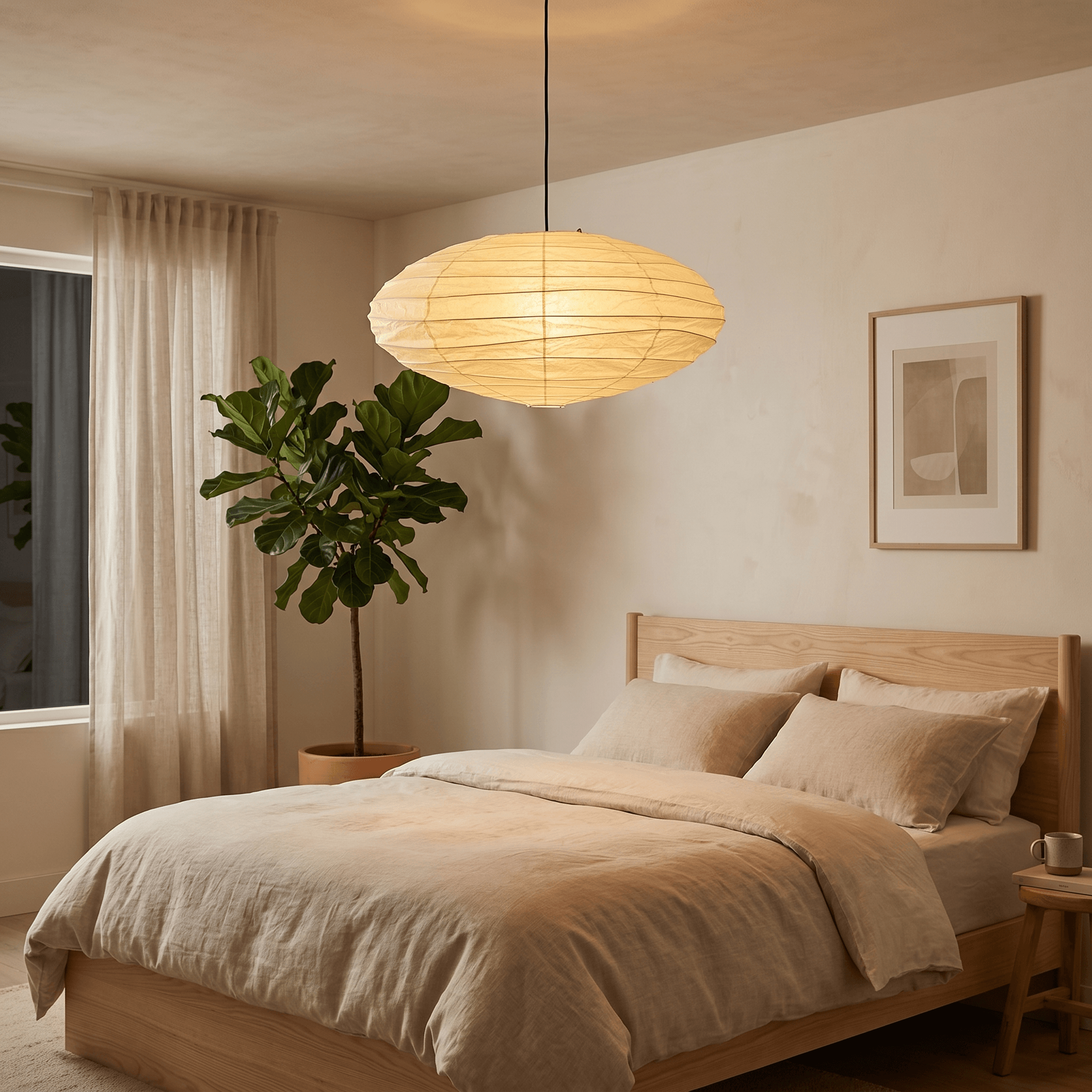 Washi Paper EN Series Pendant Light