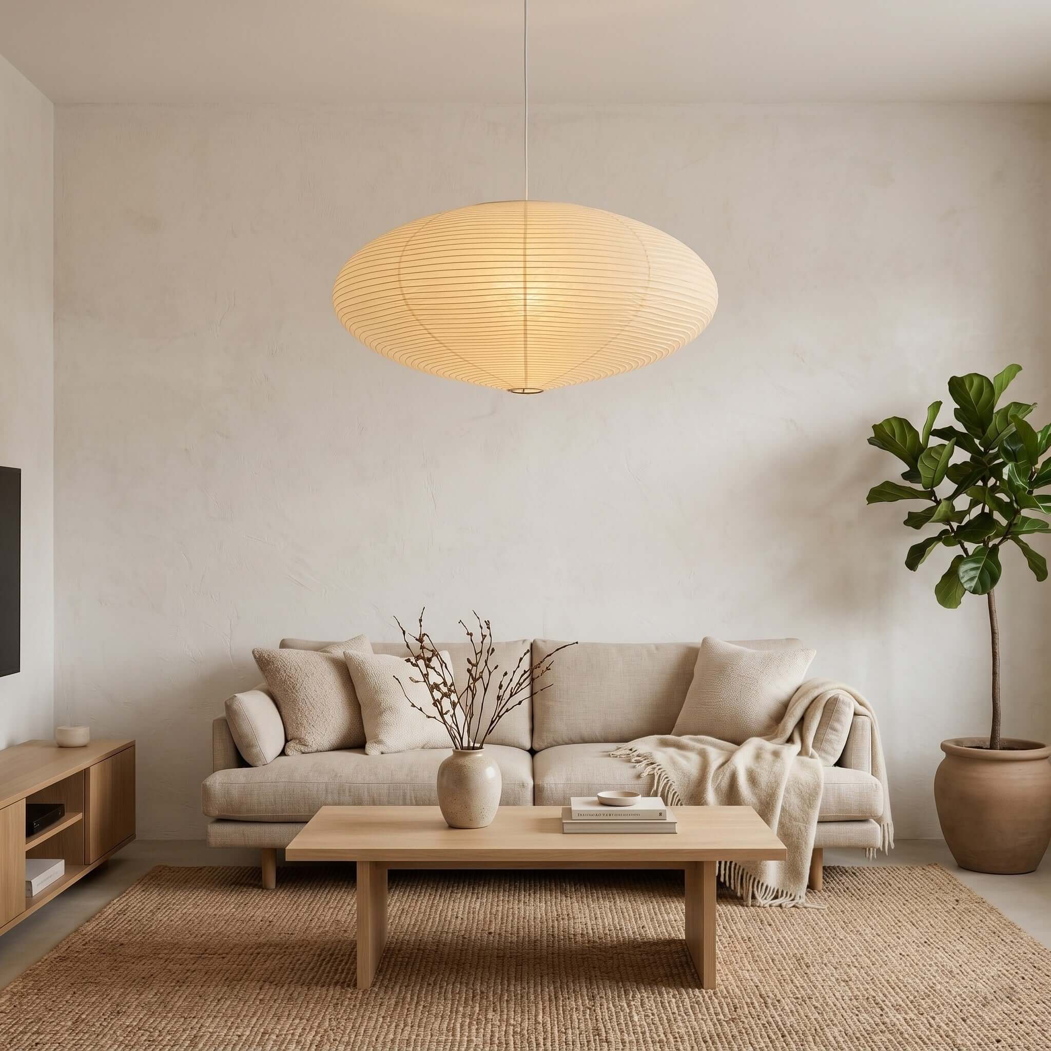 Washi Paper A Series Pendant Light