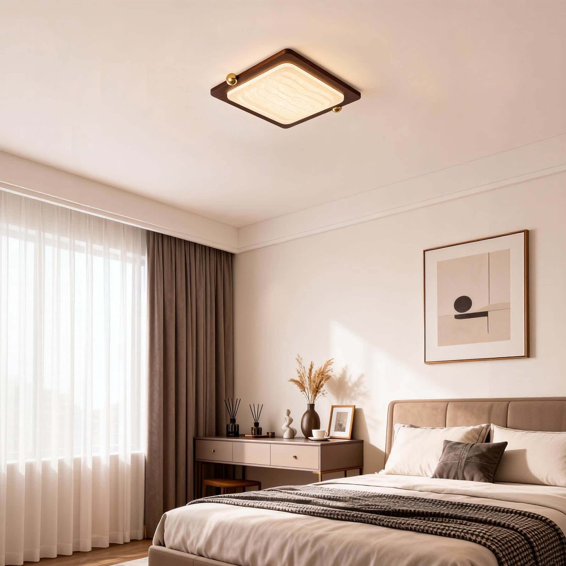 Wevre Square Ceiling Light