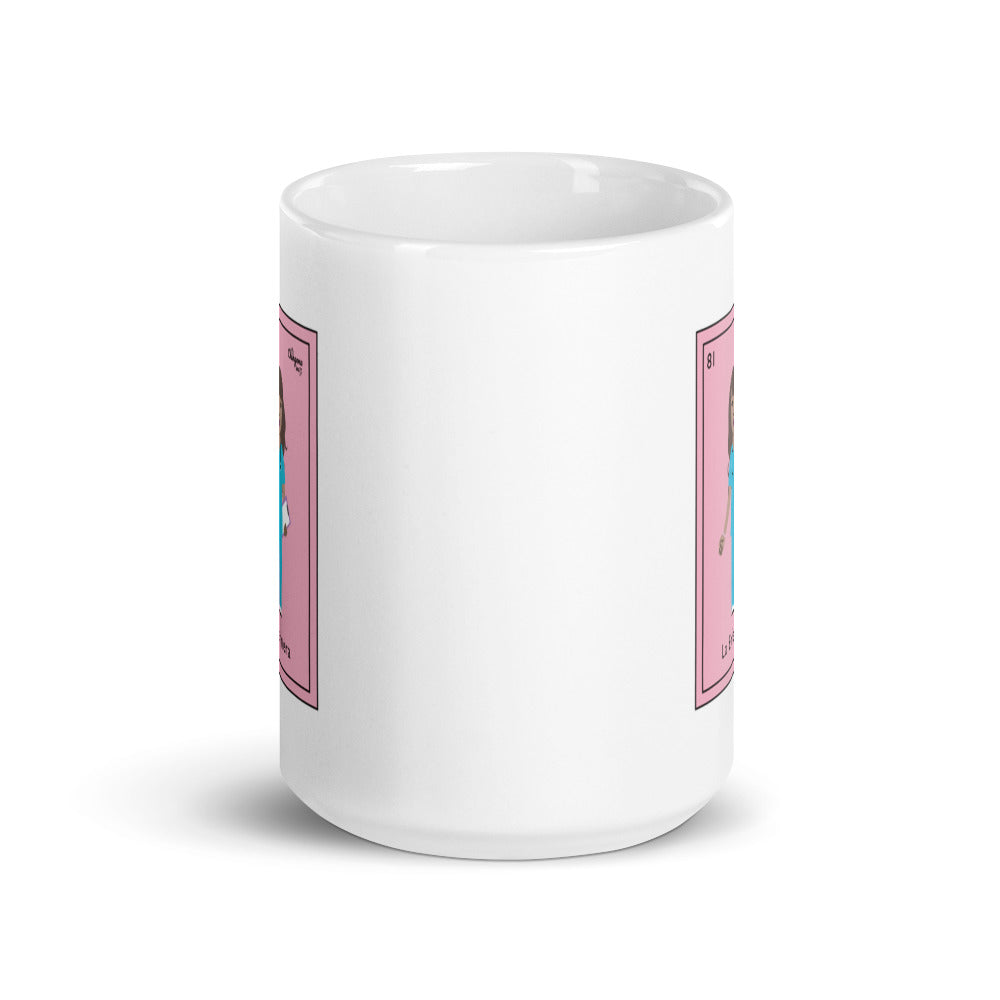 La Enfermera Mexican Loteria Card Mug