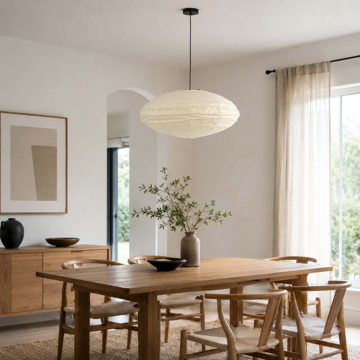Washi Paper EN Series Pendant Light
