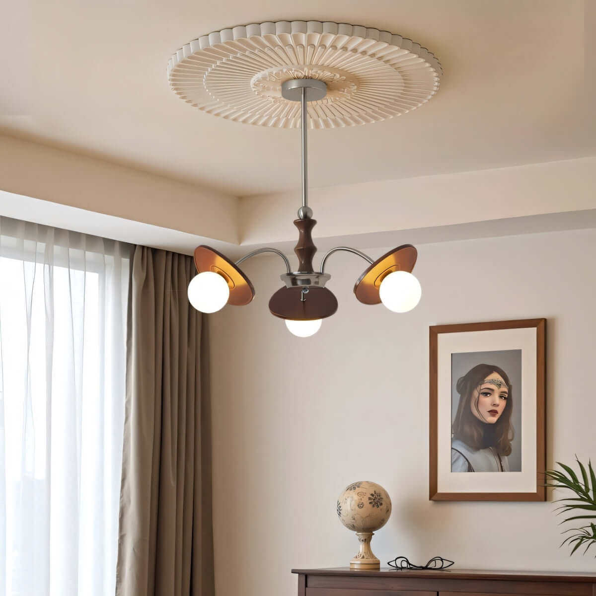 Moyen Chandelier
