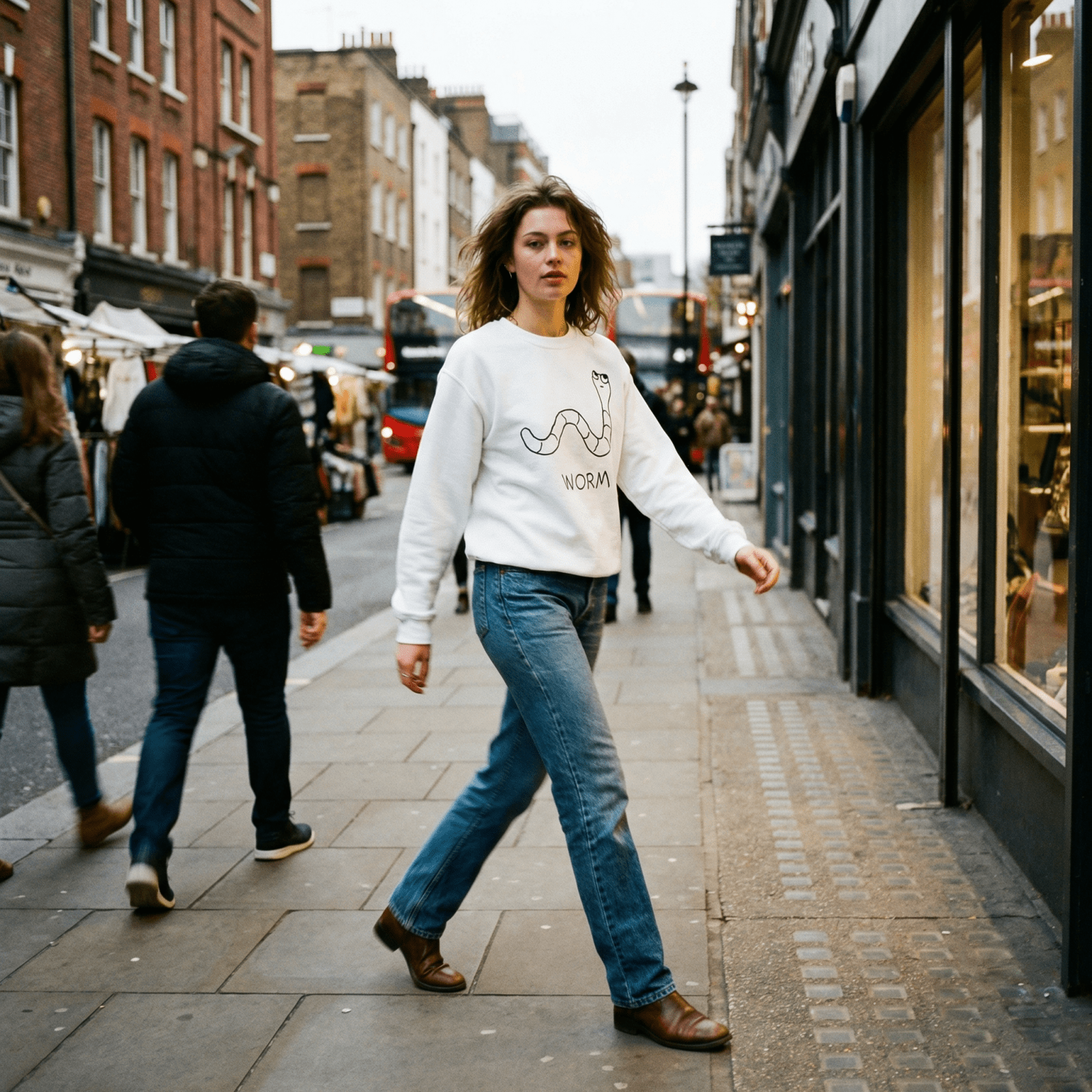 Worm - Crewneck Sweatshirt
