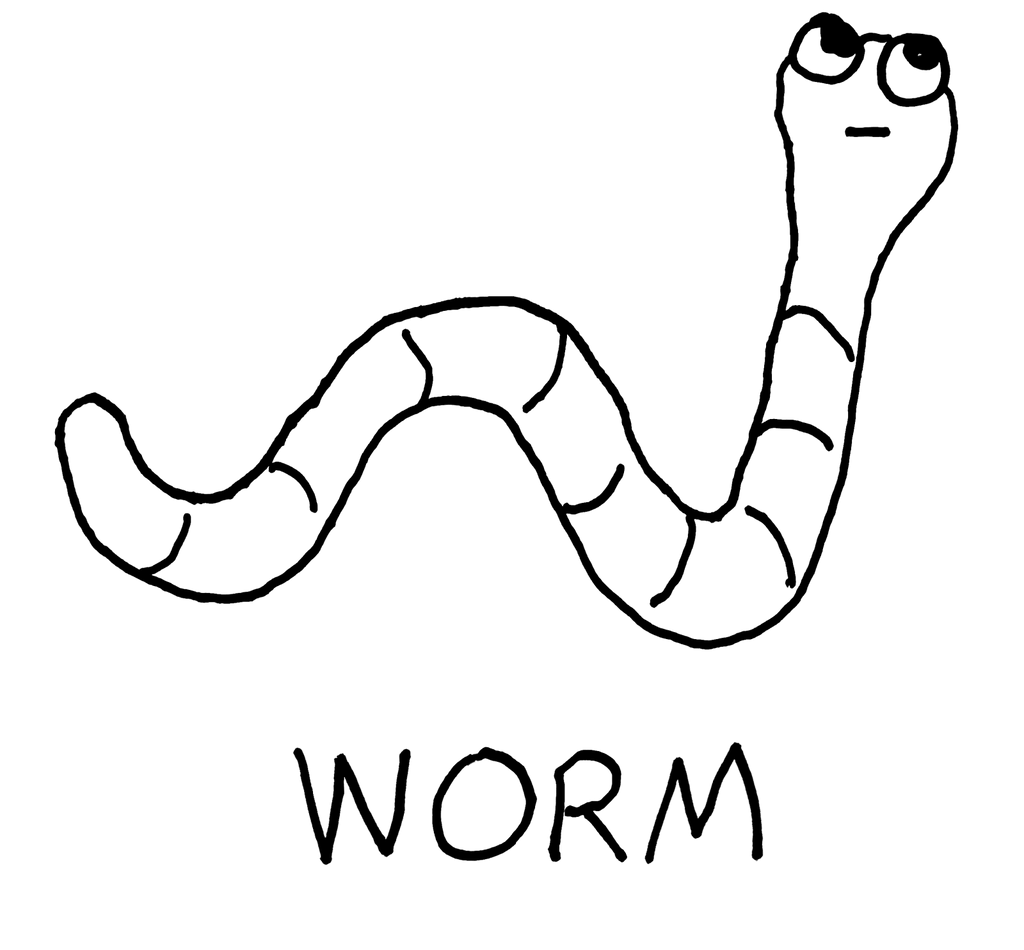 Worm - Crewneck Sweatshirt