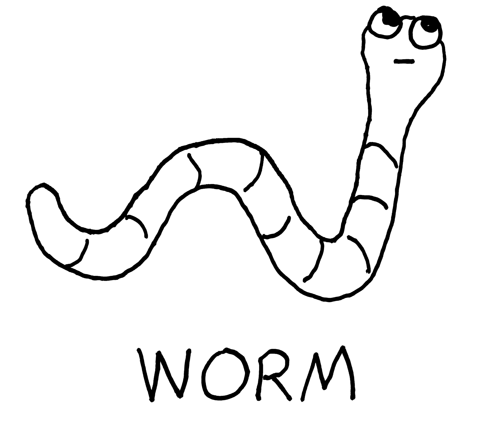 Worm - Crewneck Sweatshirt