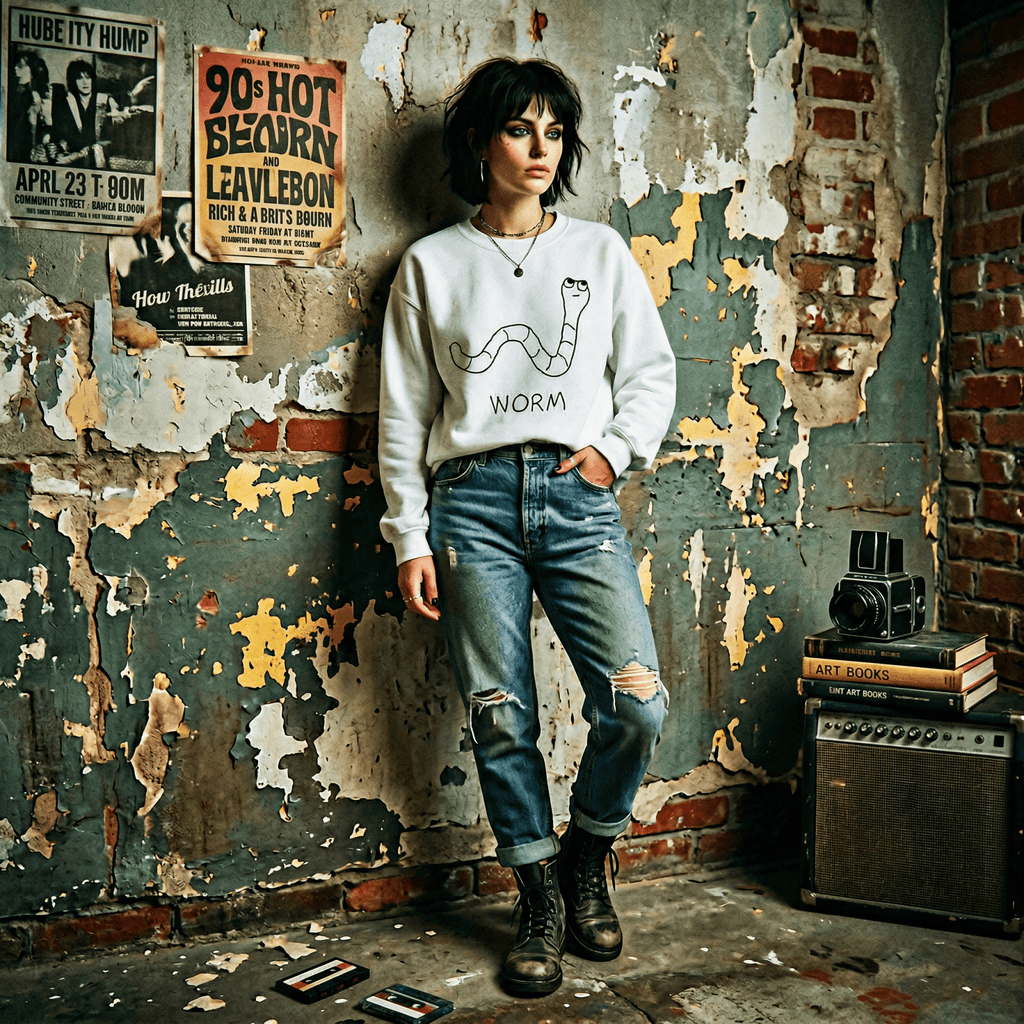 Worm - Crewneck Sweatshirt