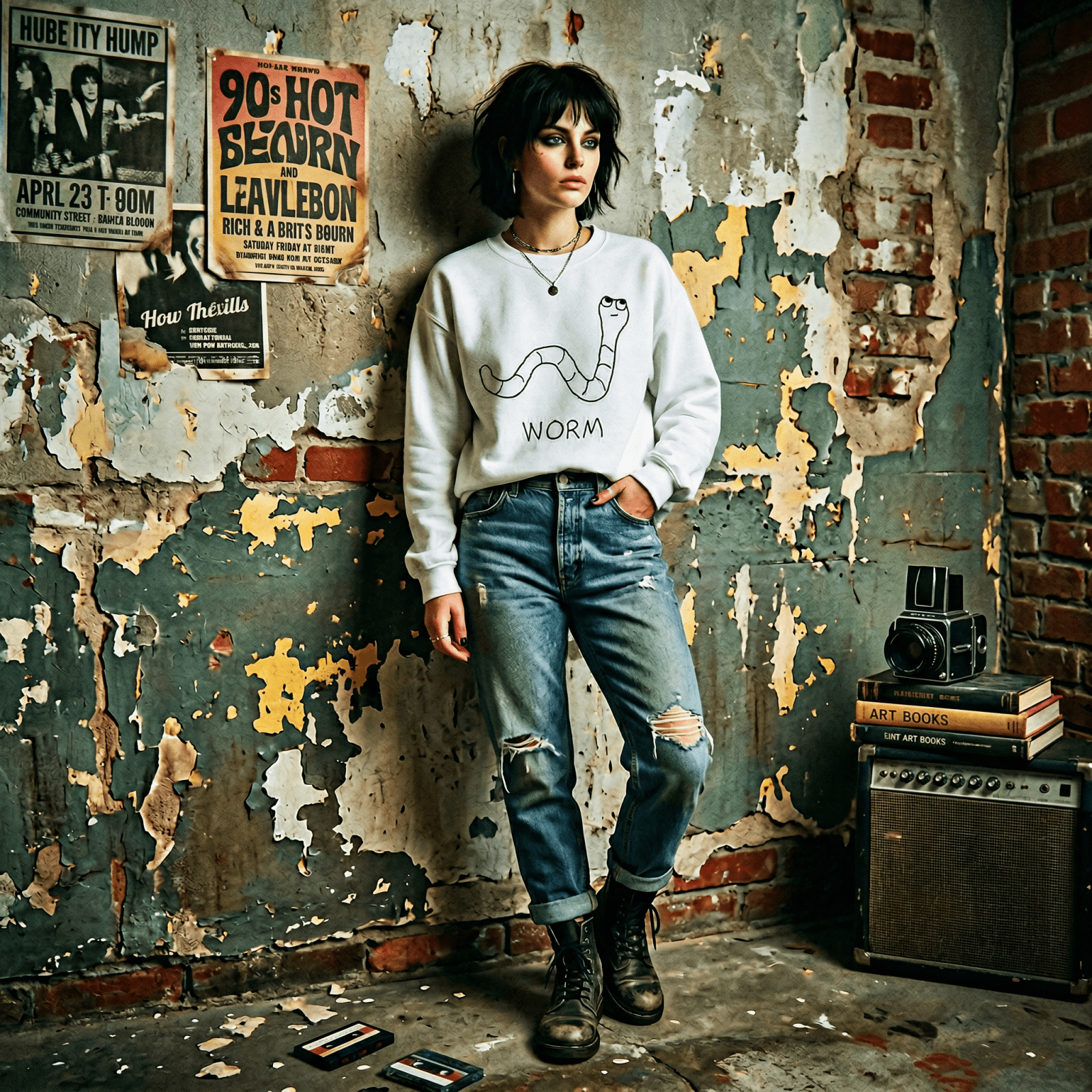 Worm - Crewneck Sweatshirt