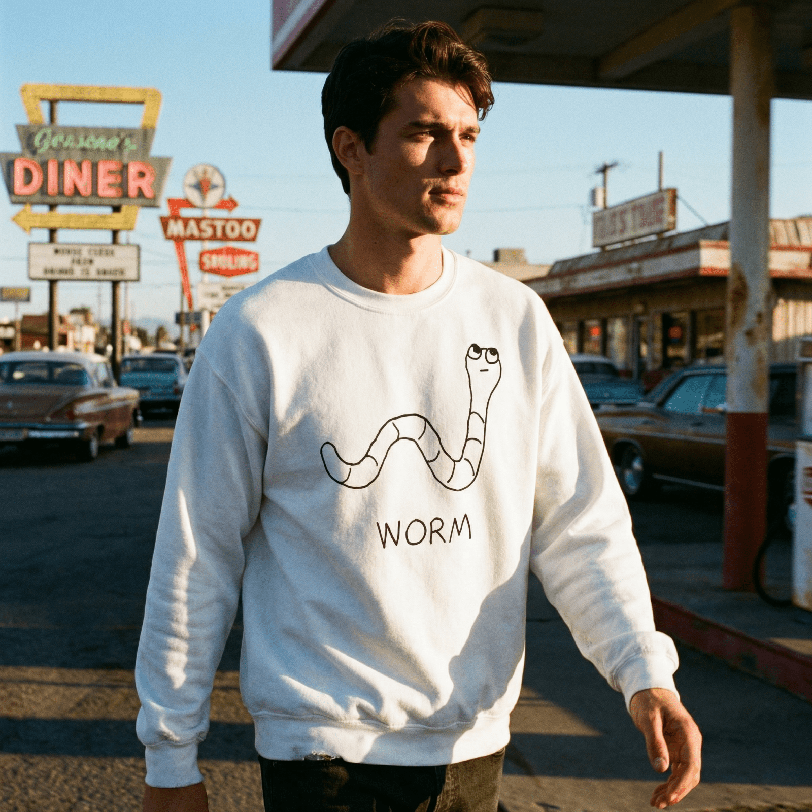 Worm - Crewneck Sweatshirt