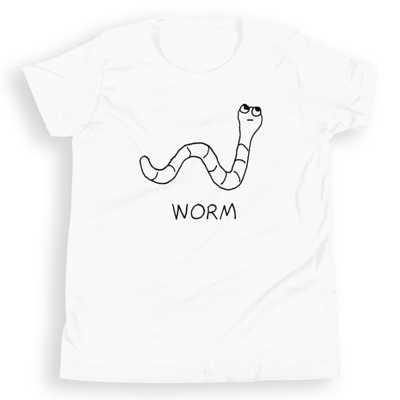 Worm - Kids Tee