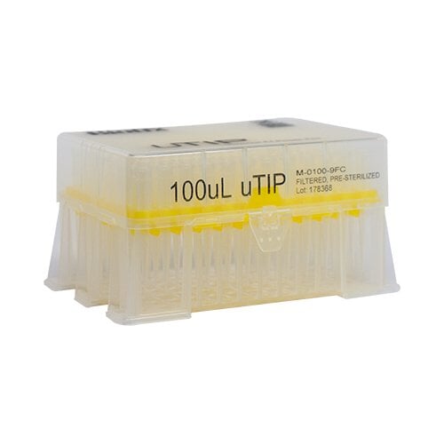 Biotix 63300043 Universal Pipette Tips 10-100 μL  Racked, Filtered, Sterilized, 10 racks of 96/pack (Rainin Alternative)