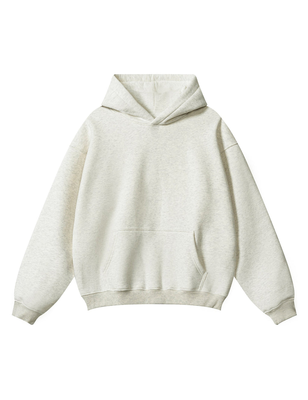 BEIGE HEATHER HOODIE