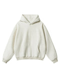 BEIGE HEATHER HOODIE