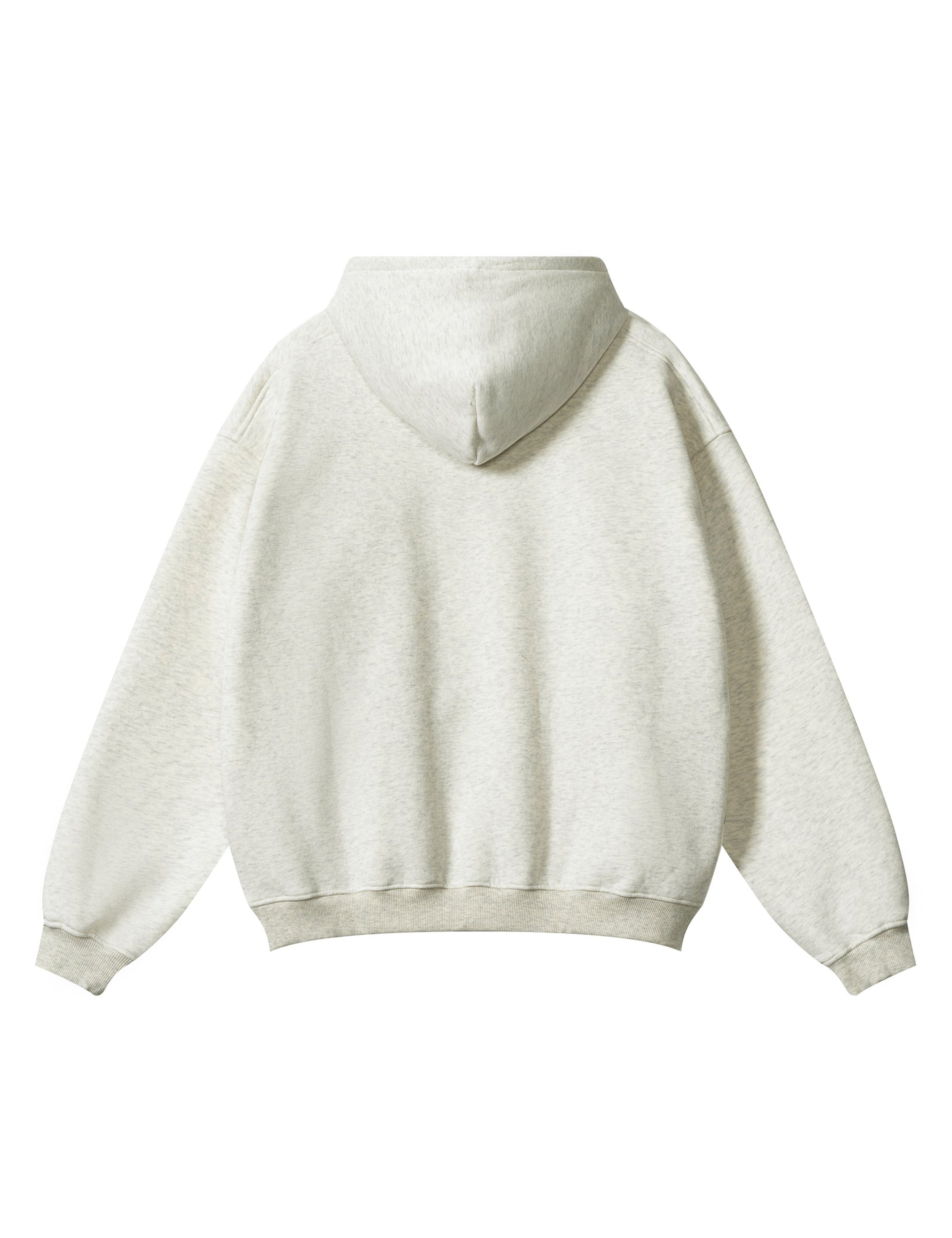 BEIGE HEATHER HOODIE