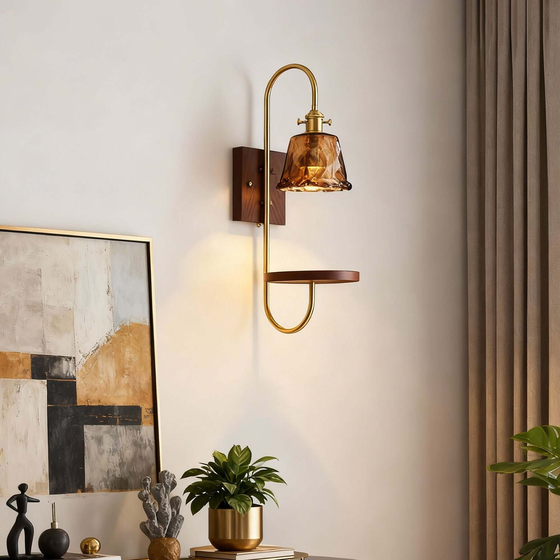 Yontra Shelf Sconce