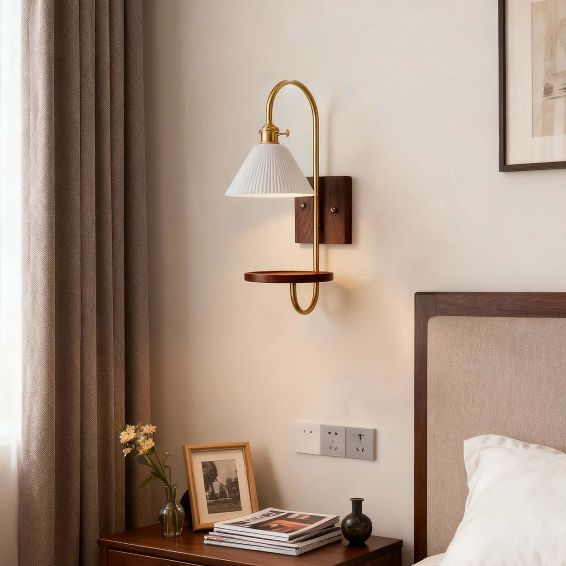 Yontra Shelf Sconce