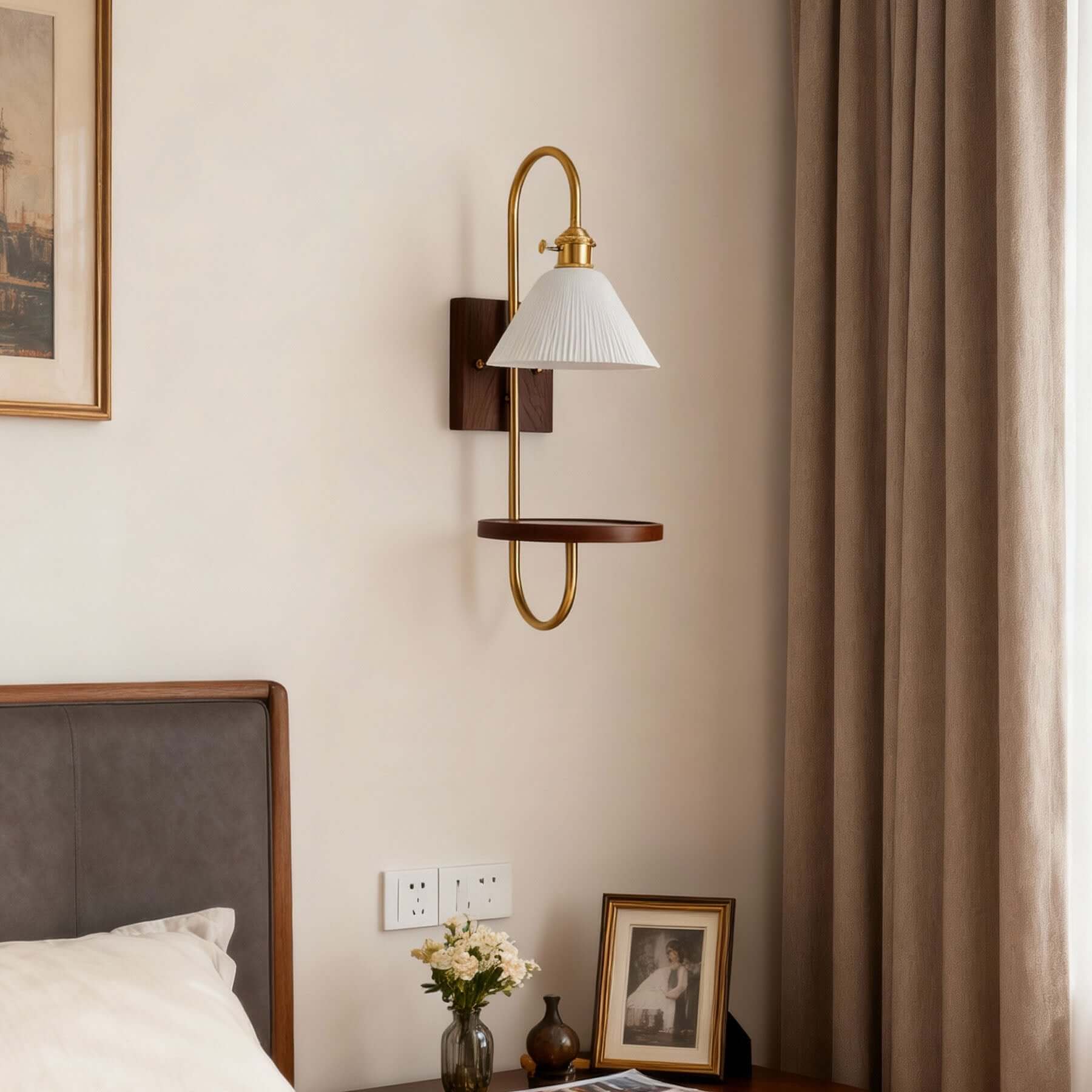 Yontra Shelf Sconce
